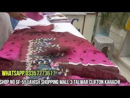 Asifa Nabeel Gulkari Lawn 2025|Mbasic Lawn 2025 Available at Sharif Collection