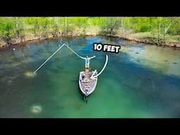 FISHING for BEDDING BASS With a HOMEMADE PLATFORM!