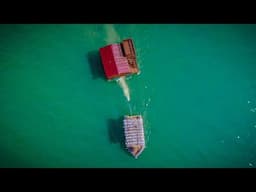 10 hari berburu kapal botol berhasil tarik rumah apung mewah ketengah laut!!!!!!! #KOOKIKO