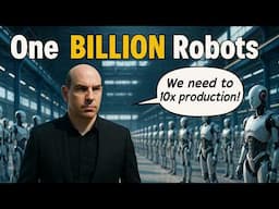Why We NEED a Billion Robots (Cost Curve Exposed)