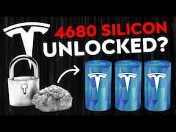 NEW Tesla 4680 Battery Tech Revealed | Silicon Battery Breakthrough?