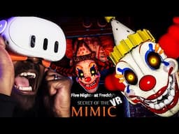 PLAYING Five Nights At Freddy’s: SECRET OF THE MIMIC IN VR! (Part 1)