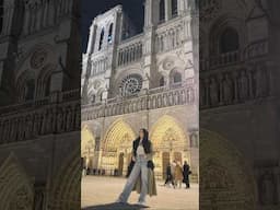 Felt only fitting to sing this at the Notre Dame Cathedral in Paris! #paris #notredame #esmeralda