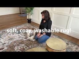 Garvee Washable Rug Under $150!
