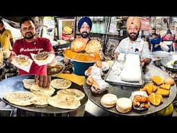 Punjab's Most Famous Street Food | Punjab Food Tour | Jalandhar Street Food | Indian Street Food