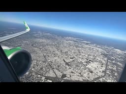 Despegando de Mérida de "0 a 10,000 Pies" Pista 10 Viva Aerobus / Airbus A321Neo