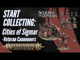 Start Collecting Warhammer Age of Sigmar: Cities of Sigmar - Veteran Cannoneers