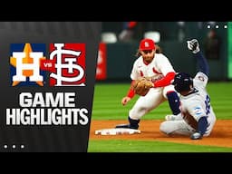 Astros vs. Cardinals Highlights (4/15/25) | MLB Highlights