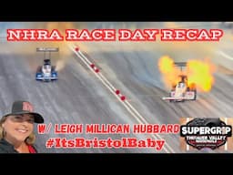 NHRA Race Day Recap at Bristol Dragway #race #racecar #racing #dragrace #nhra #racer