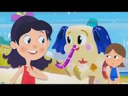 Gisele's Mashup Adventures - Episode 109: Magnets, Elephant, Fort, Show for Kids