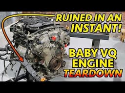 "I CAN MAKE IT!" Famous Last Words Before You RUIN Your Engine. 2012 Infiniti G25 VQ25HR Teardown!