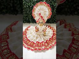 Festival dress for Laddu gopal #shorts #laddugopal #kanhaji #laddugopaldress