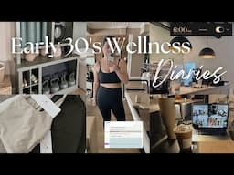 Early 30s Wellness Diaries  | Admin Work, CRZ Yoga Haul, Pilates