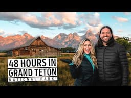 Weekend in Grand Teton National Park - Travel Vlog | What to Do, See, & Eat!