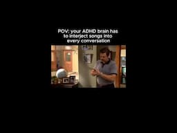 My ADHD brain is like a musical