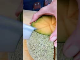 How to Cut Cantaloupe THE EASY WAY