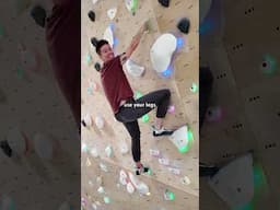 Every climber needs to know how to leverage their legs more than their arms #climbing