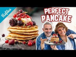 Fluffy Pancakes Two Ways | Fruity & Chocolate Recipes