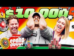 I PLAY POKER vs MY MRS FOR $10,000!!! - SCOOP INVITATIONAL