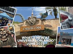 What's New At Universal Orlando & IOA June 2025 | BTTF Anniversary, JAWS, Candy, HHN & More!