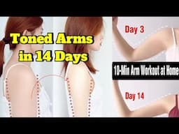 10 Min Arm Workout at Home | Toned Arms in 14 day