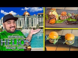 Universal Helios Grand Hotel OPENING DAY! Flora Taverna & Bar Helios Restaurant Review!