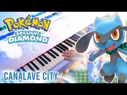 Canalave City – Pokémon Diamond & Pearl | Piano cover · 2025