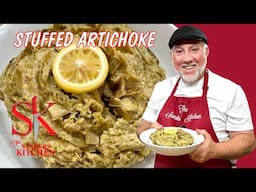 STUFFED ARTICHOKE / YOU'LL NEVER BUY ANOTHER / RECIPE AND INSTRUCTIONS
