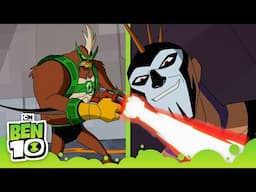 Epic Wrestling Battle! | Ben 10 Omniverse | Cartoon Network | Cartoons for Kids