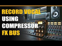 Vocal Recording Using Compressor FX Bus | In Hindi 🔥 #mixing #plugins #vocalmixing #compressor