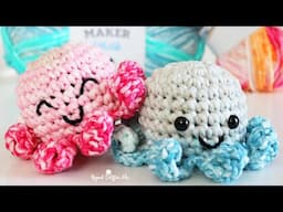Mini No-Sew Crochet Octopus