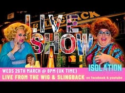 An Evening down The Wig & Slingback with @theisolationcreations