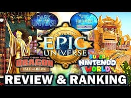Is the Epic Universe Hype Real? Ranking the Universes & Full Park Review