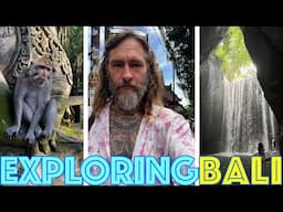 Sailor James Explores Bali's Sacred Monkey Forest & Waterfalls in Ubud