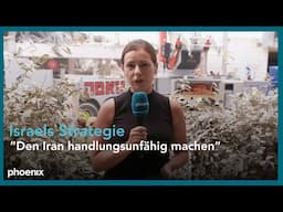 phoenix-Korrespondentin Pia-Marie Steckelbach in phoenix vor ort am 15.06.2025
