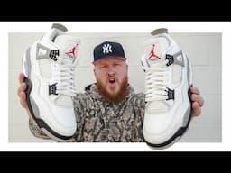 HOW GOOD ARE THE AIR JORDAN 4 WHITE CEMENT 2025 SNEAKERS Early In Hand On Feet Review