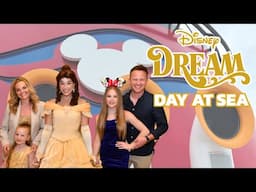 FULL Day at Sea | Royal Gathering | Enchanted Garden | Disney Cruise Line Vlog | Disney Dream Day 4