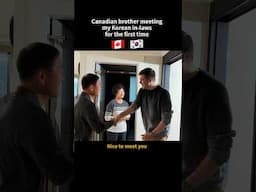 My brother finally meets my Korean in-laws after 10 years! 🇨🇦🇰🇷 #korea #minivlog #koreanfood
