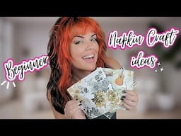 4 EASY ways to use NAPKINS (decoupage crafts)