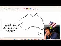 American attempts to draw Australia from memory