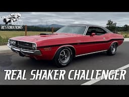 V-Code 440 6 Pack 1970 Dodge Challenger RT/SE For Sale! Factory Shaker Dealer Demonstrator Car!