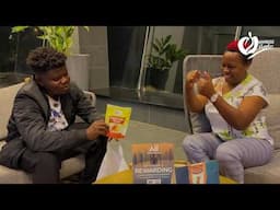 Wodemaya meets our Crunchy Creation - The Wambugu Apples Crisps! What a reunion!