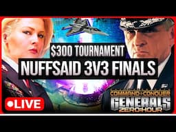 $300 3vs3 Tournament Finals: Team LiftTruck vs  Team Ganja | C&C Generals Zero Hour