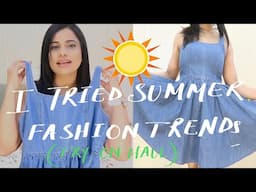 Summer tops , dresses, suit, co-ord set haul |Amazon, H&M ,Bath & Body Works ,Nykaa Fashion | Sana K