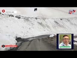 Tourist destination Sinthan Top, located at an altitude of 12,500 feet,is now open for tourists.