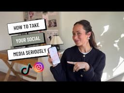 How to Take Your Social Media Seriously