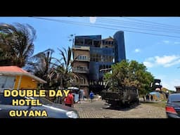 DOUBLE DAY HOTEL BURNED #Guyana