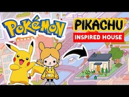 POKEMON Pikachu YELLOW Cute inspired Starter SMALL House NOT FREE TOCA BOCA Home Ideas