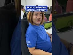What is the hardest part in the recruitment?  #recruitment  #bpocallcenter #hiring