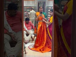 చీర కోనుకుకుంటున్న ఒక special పండుగ కోసం #saree #shopping #special #treditional #shorts